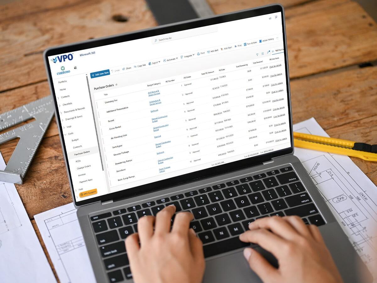 Public Sector Construction Project Management Software | VPO