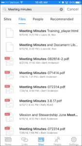 Search Functionality