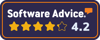 SoftwareAdvice Rating Badge