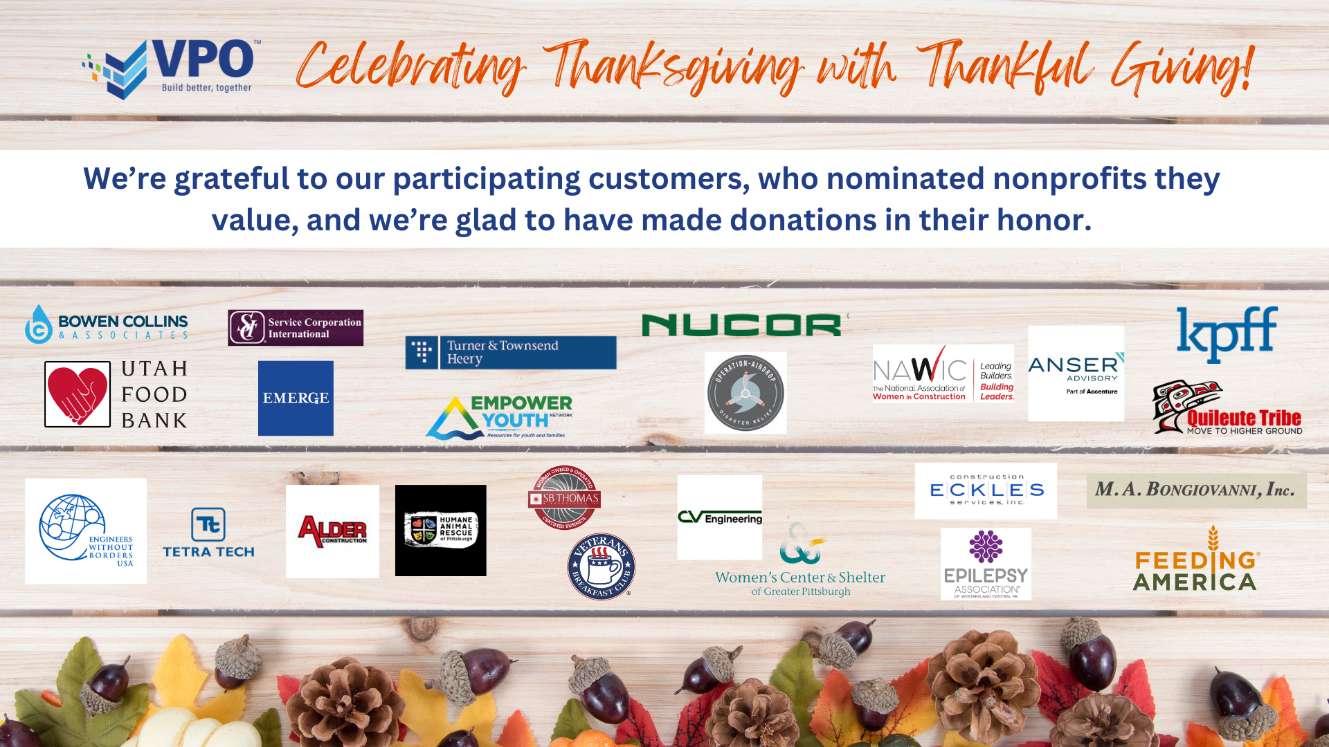 VPO Thankful Giving 2024